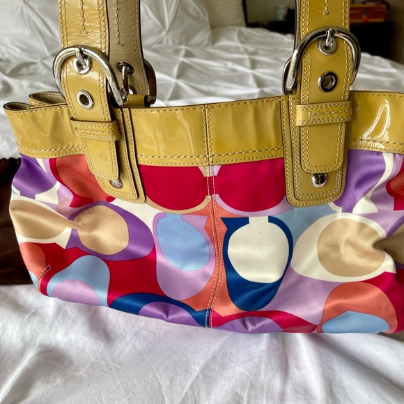 Coach Soho Scarf Print Handbag - Picture 6 of 13